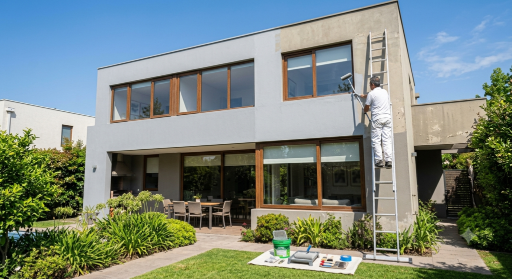 ¿Cada cuánto tiempo deberías pintar tu casa?