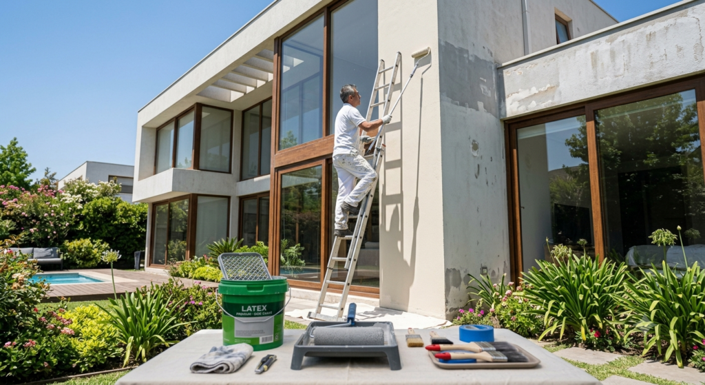 Consejos para mantener la pintura exterior como nueva