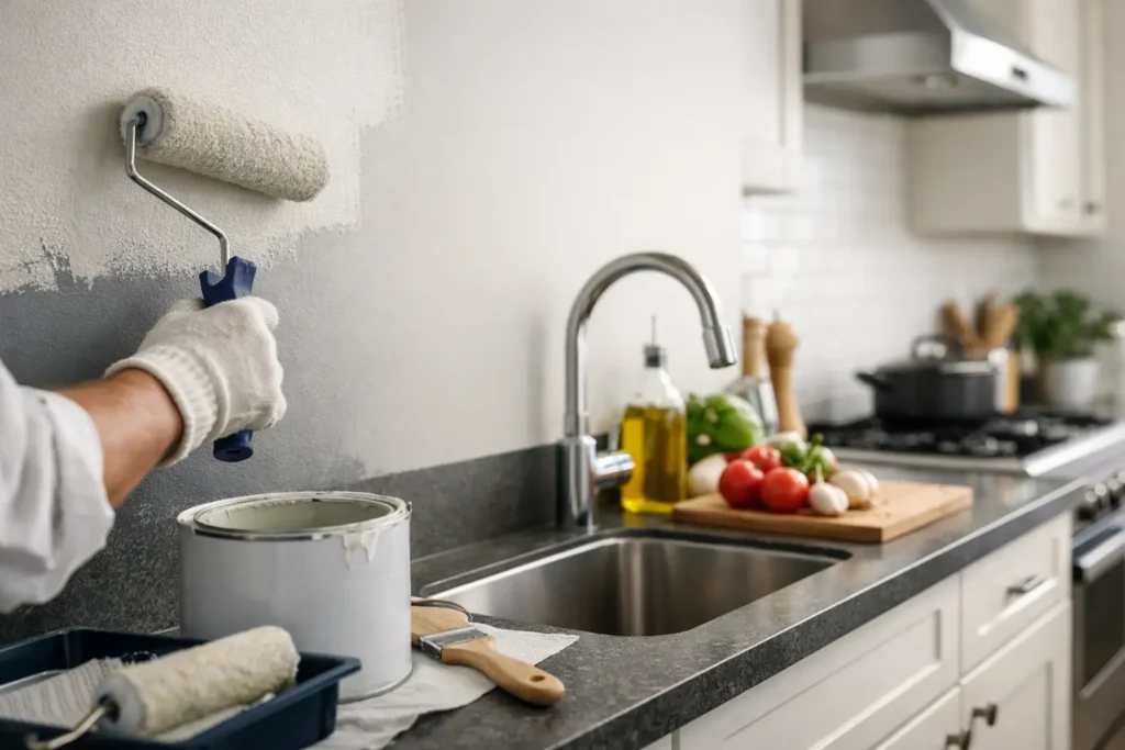 Qué debe tener una pintura lavable para cocina