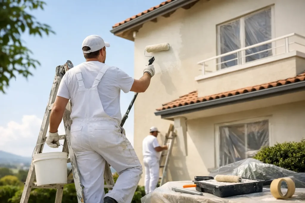 Qué debe tener una buena pintura exterior
